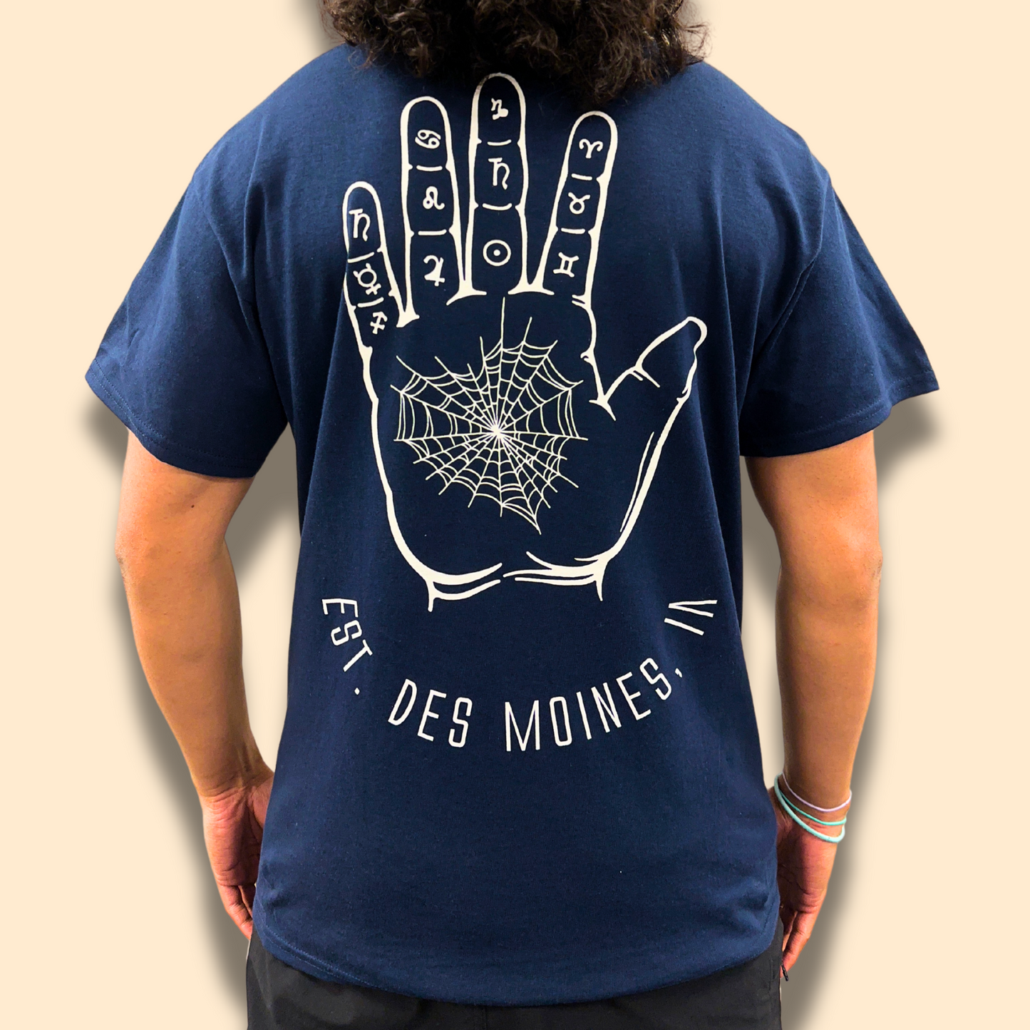 Spider T-Shirt - Navy